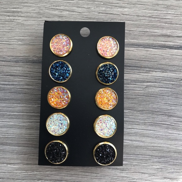Jewelry - Druzy Stud Earrings